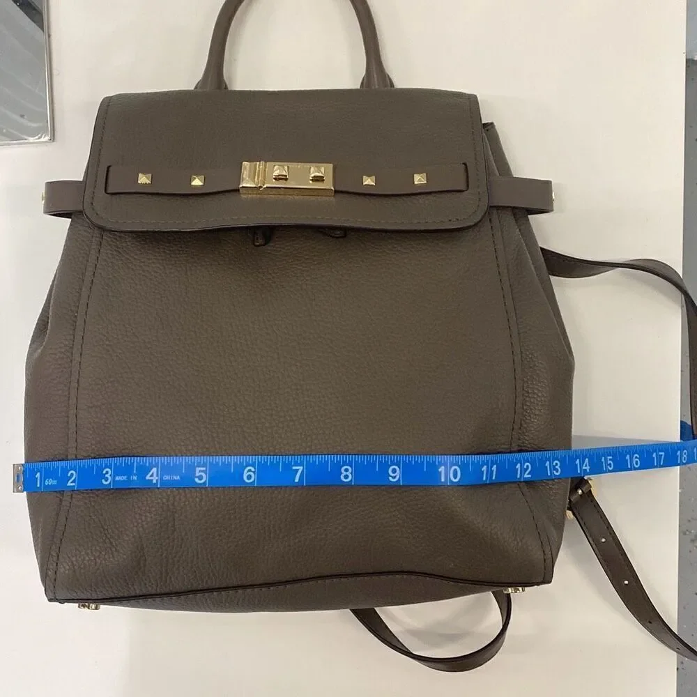 Michael Kors, Addison, pebble, leather backpack